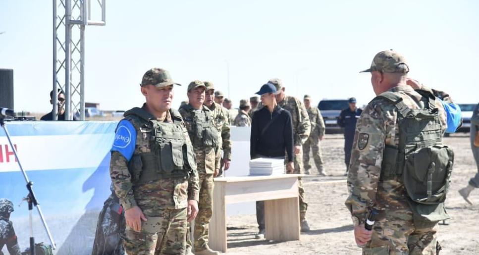 Әскери міндеттілер сынақтан өтті
