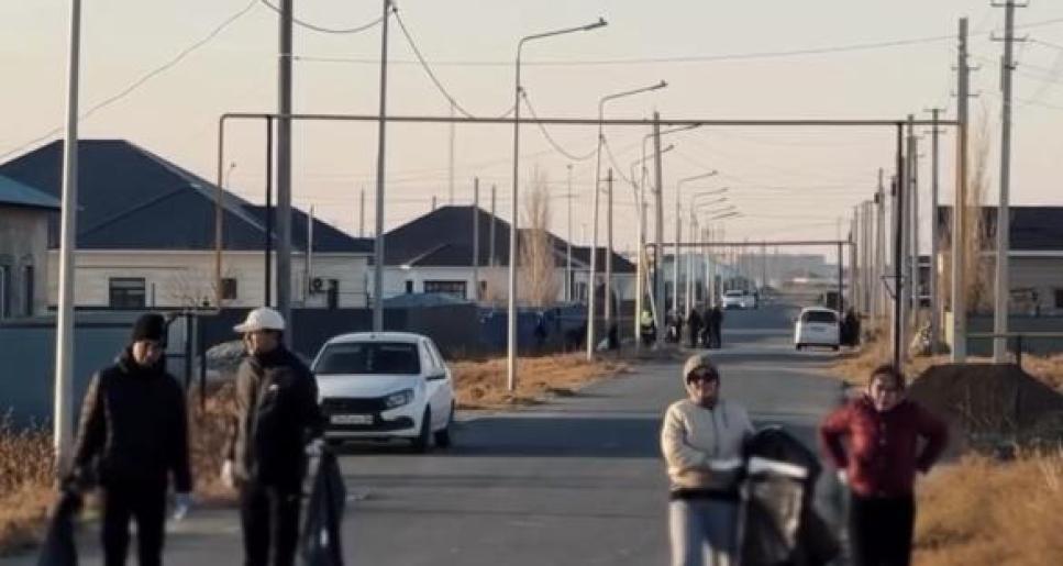 Құлсарыда «Таза Қазақстан» акциясы аясында сенбілік өтті