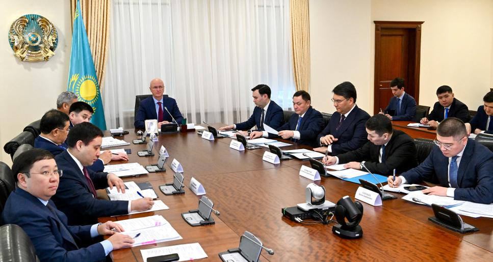 ҚР Премьер-министрінің бірінші орынбасары Роман Склярдың төрағалығымен Инвестициялар тарту жөніндегі кеңестің кезекті отырысы өтті